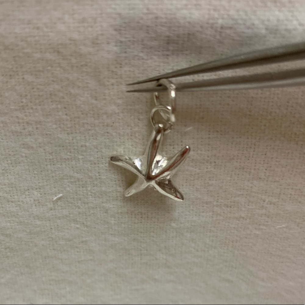 <Solid Silver Necklace Charms > - image 4